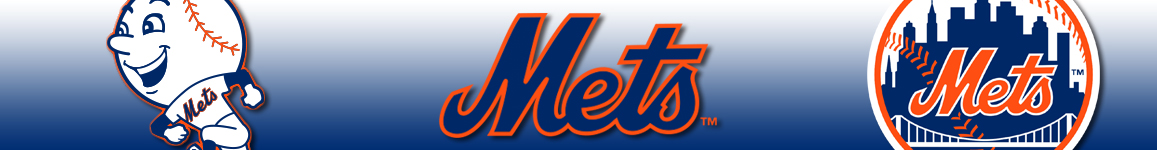 A picture of various logos of the New York Mets