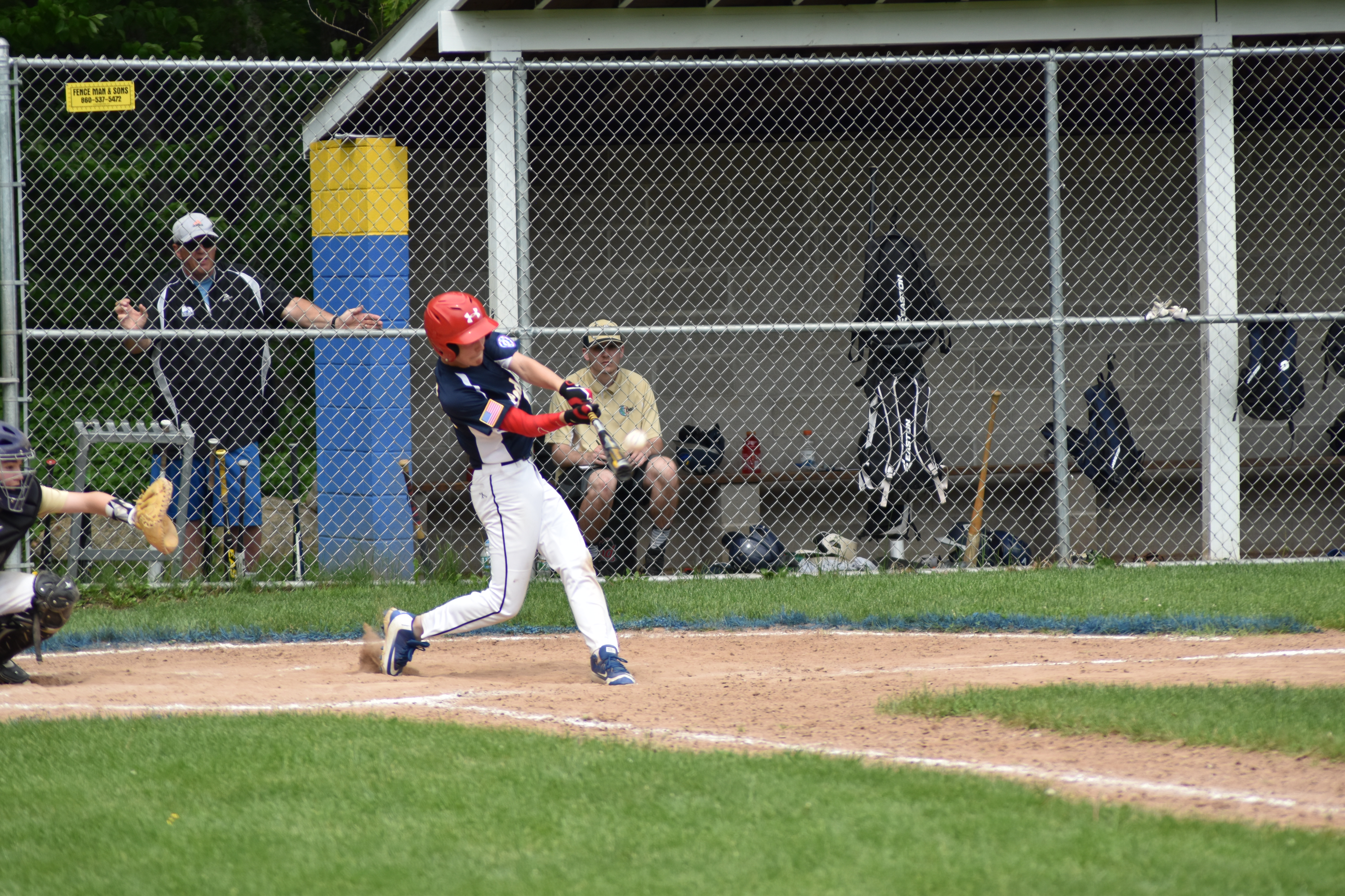 A baseball picture of me.